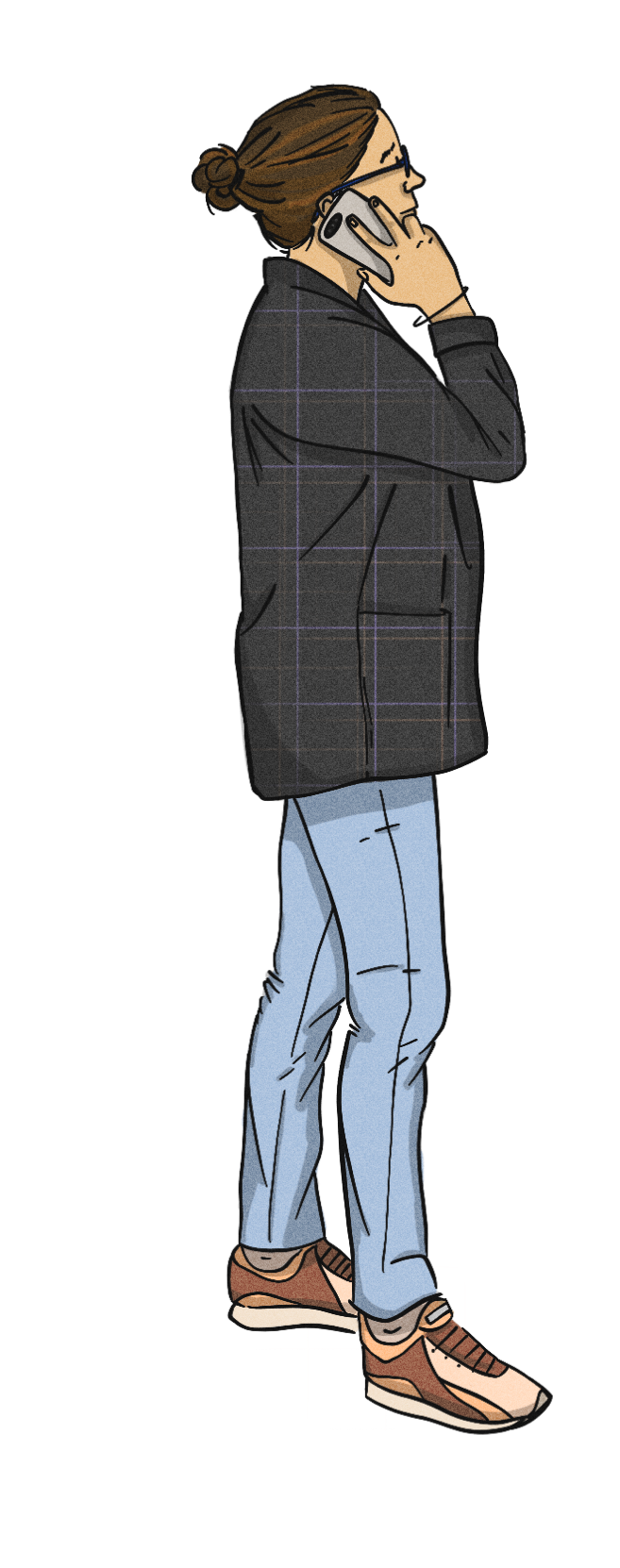 phone lady